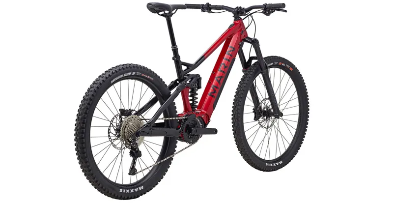 Marin Alpine Trail E1 Large Full-Suspension E-MTB in Red/Black-2